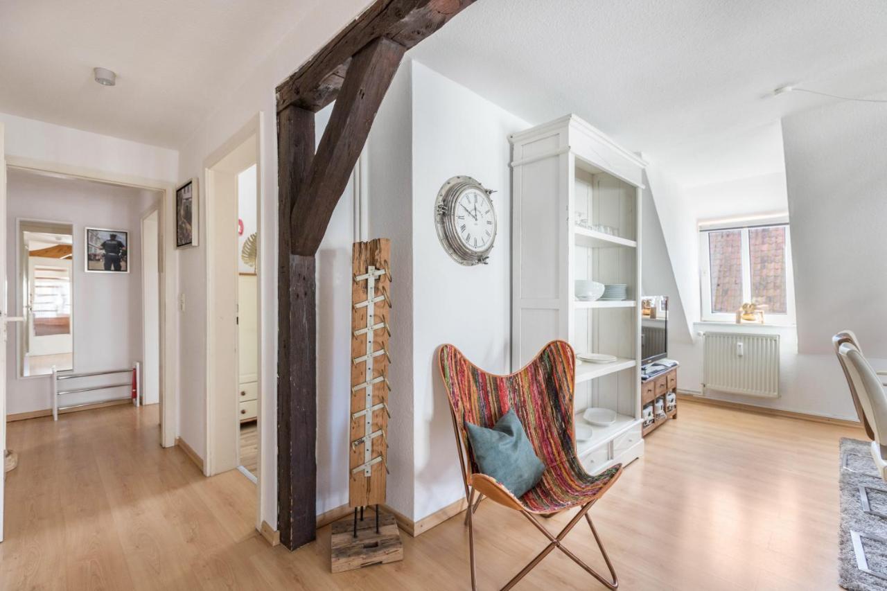 Blumenhaus-Apartment Friedrichstadt Esterno foto