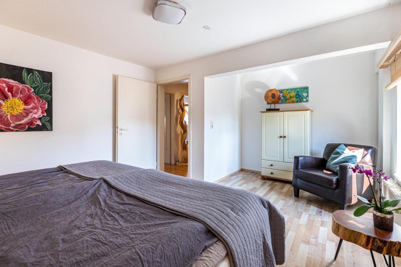 Blumenhaus-Apartment Friedrichstadt Esterno foto