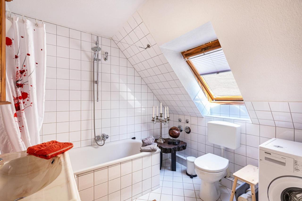 Blumenhaus-Apartment Friedrichstadt Esterno foto